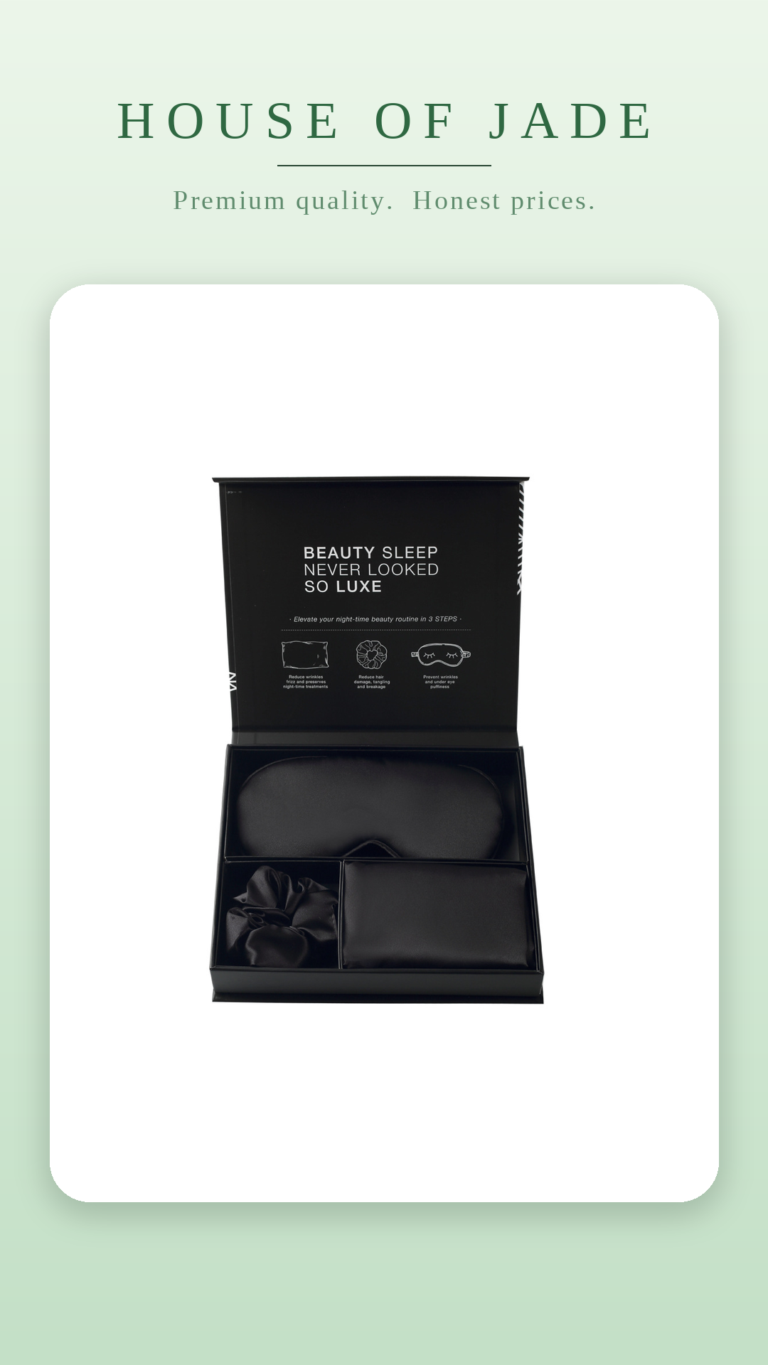 House of Jade Satin Sleep Gift Set