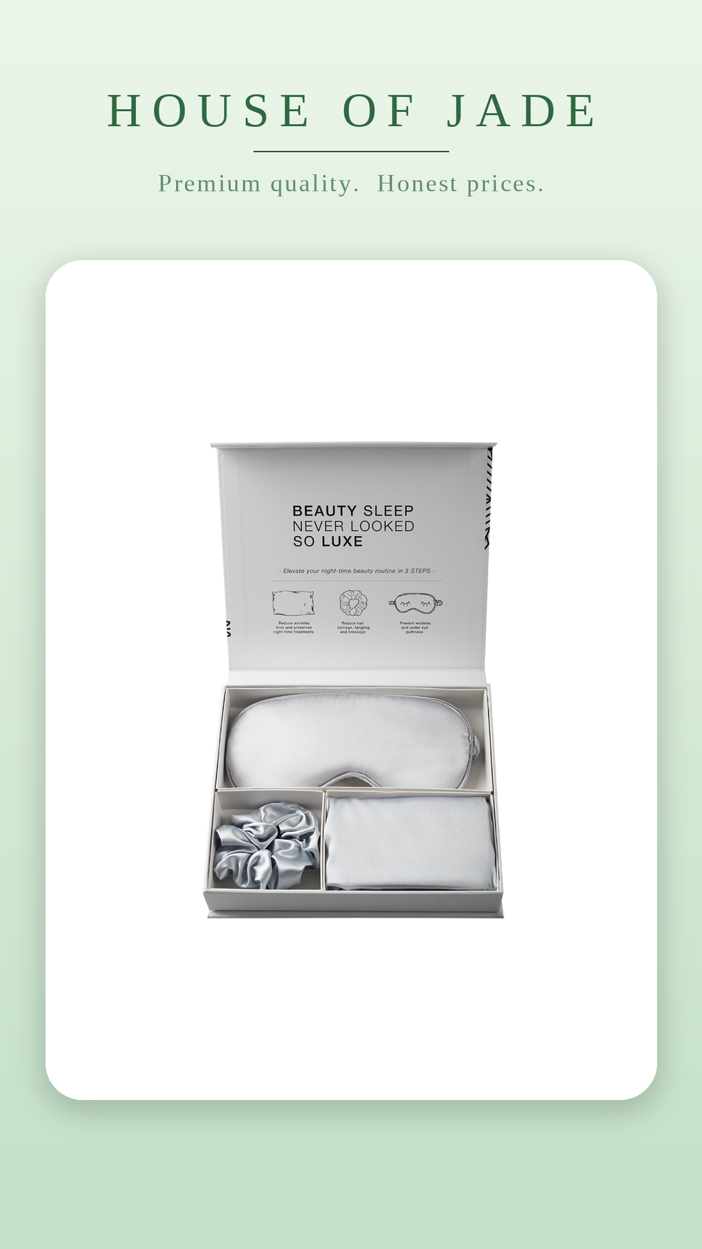 House of Jade Satin Sleep Gift Set