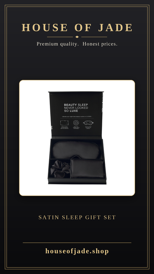 House of Jade™ Satin Sleep Gift Set